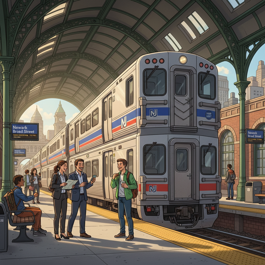 NYC-NJ Transit Adds Newark Map to Help Riders Navigate