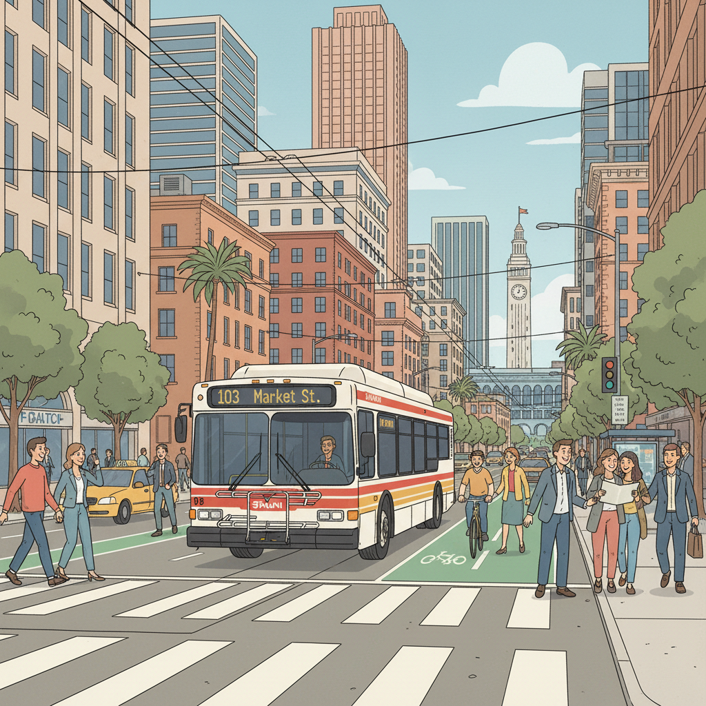SF Muni Adapts Routes for Downtown Event Saturday