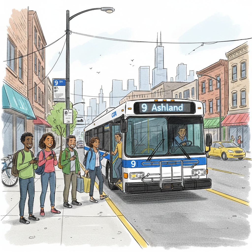 Chicago CTA Adapts Route 9 Service on South Side