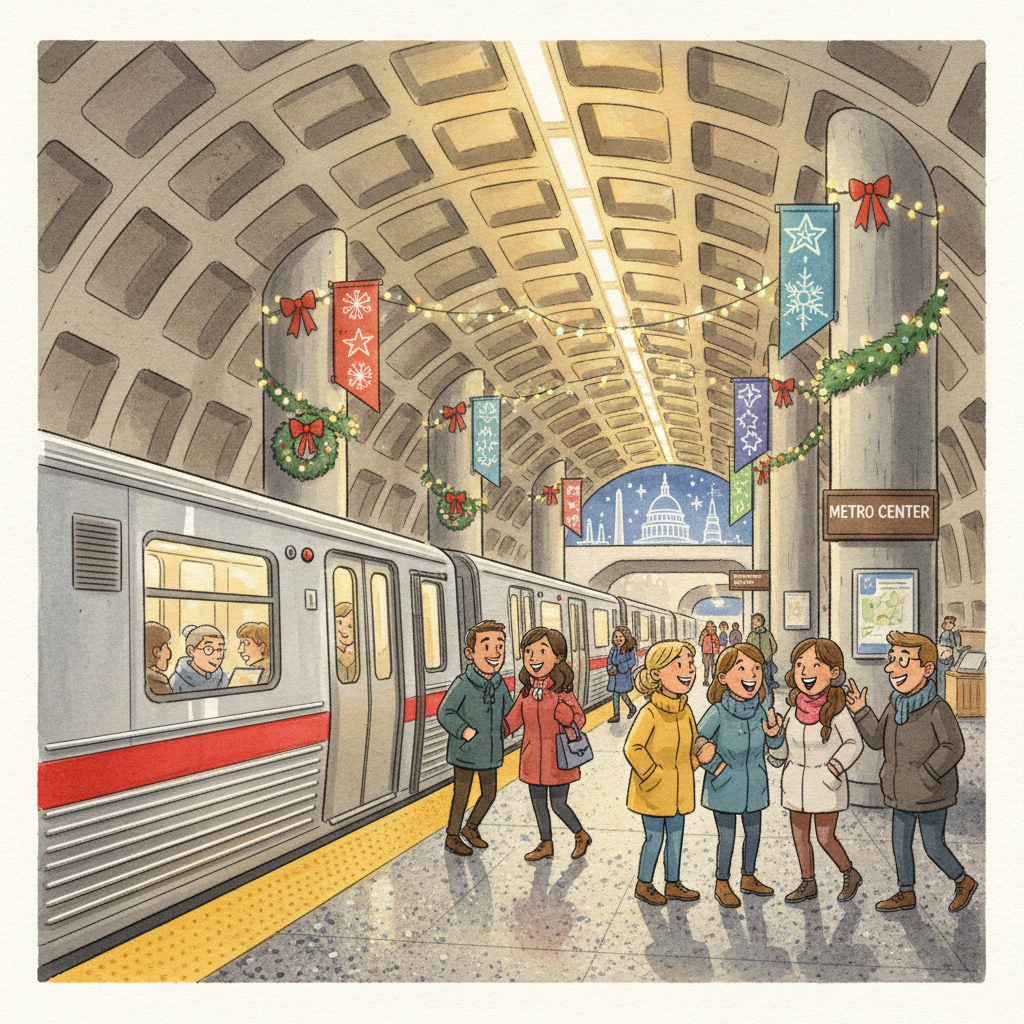 DC-Maryland-Virginia Metro Launches Holiday Sweater