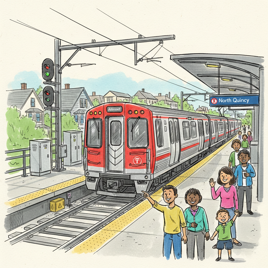 Boston Red Line Signal Fix Shows Progress