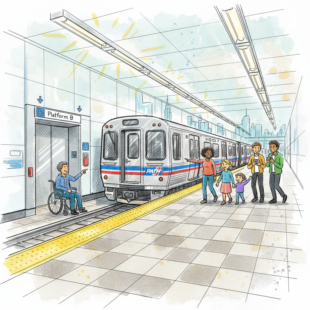 NYC PATH Works to Restore Newport Station Access