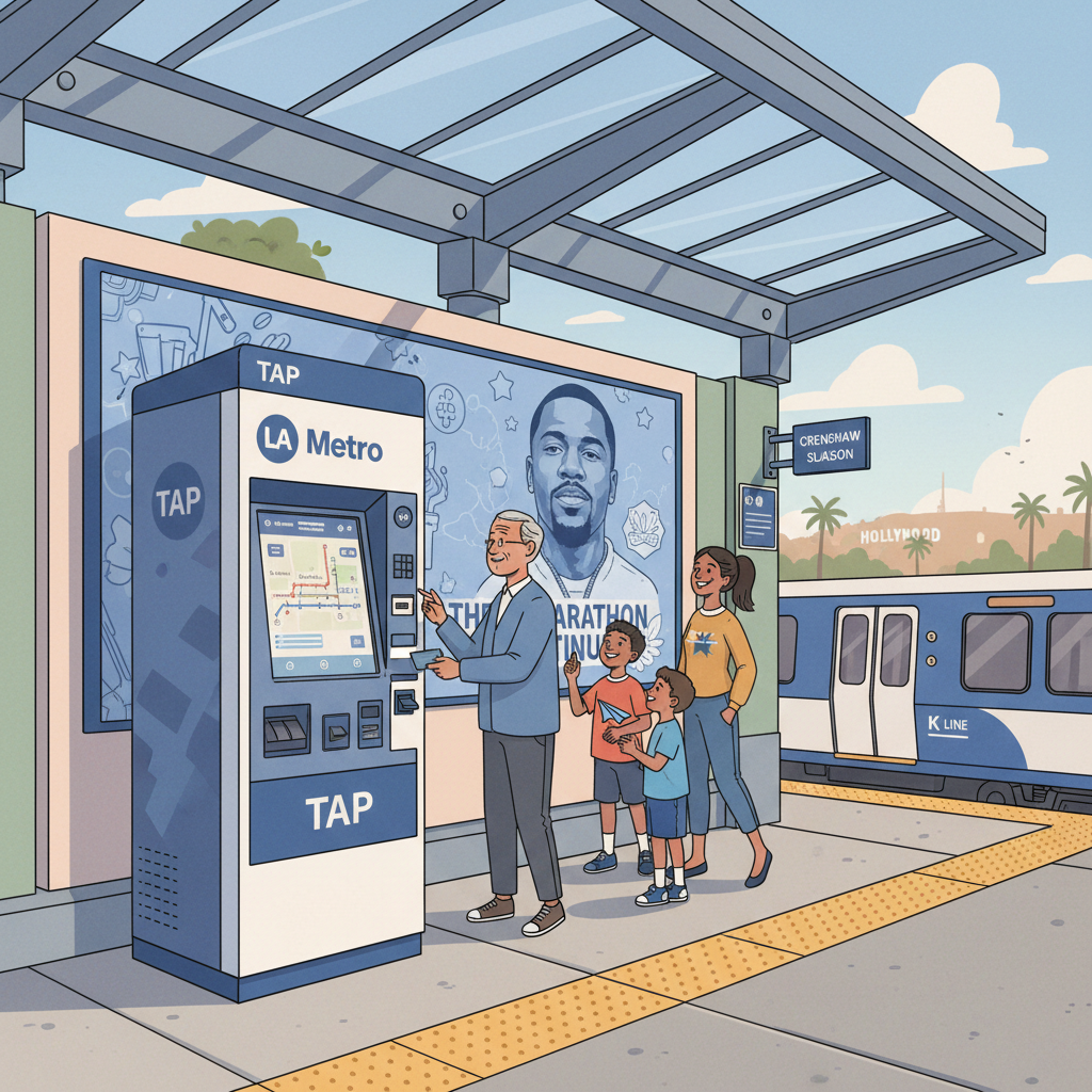 LA Metro Honors Nipsey Hussle with TAP Cards