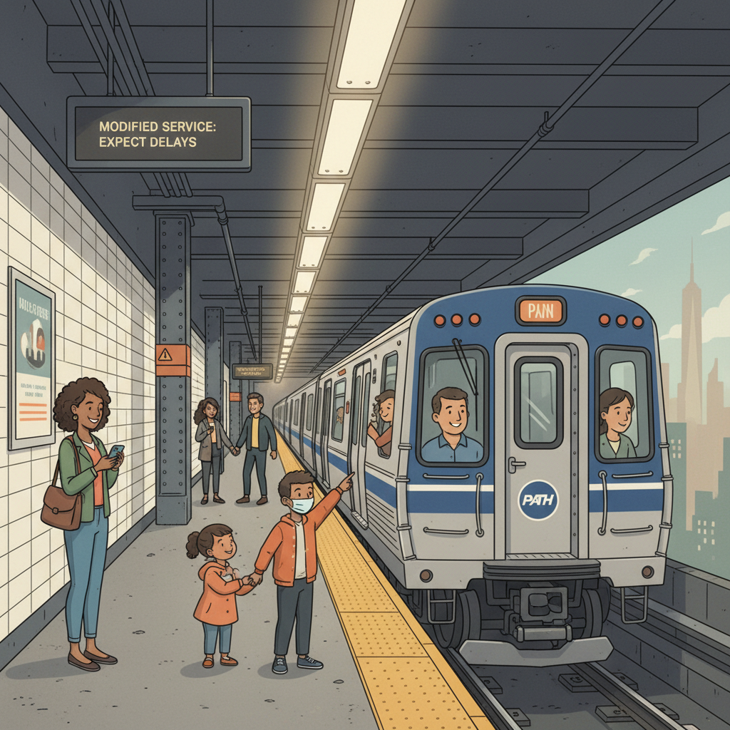 NYC-NJ PATH Trains Adapt Service on 3 Routes