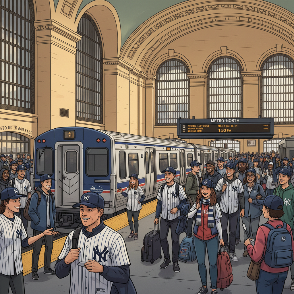 NYC Metro-North Adds Trains for Yankees-Red Sox Series