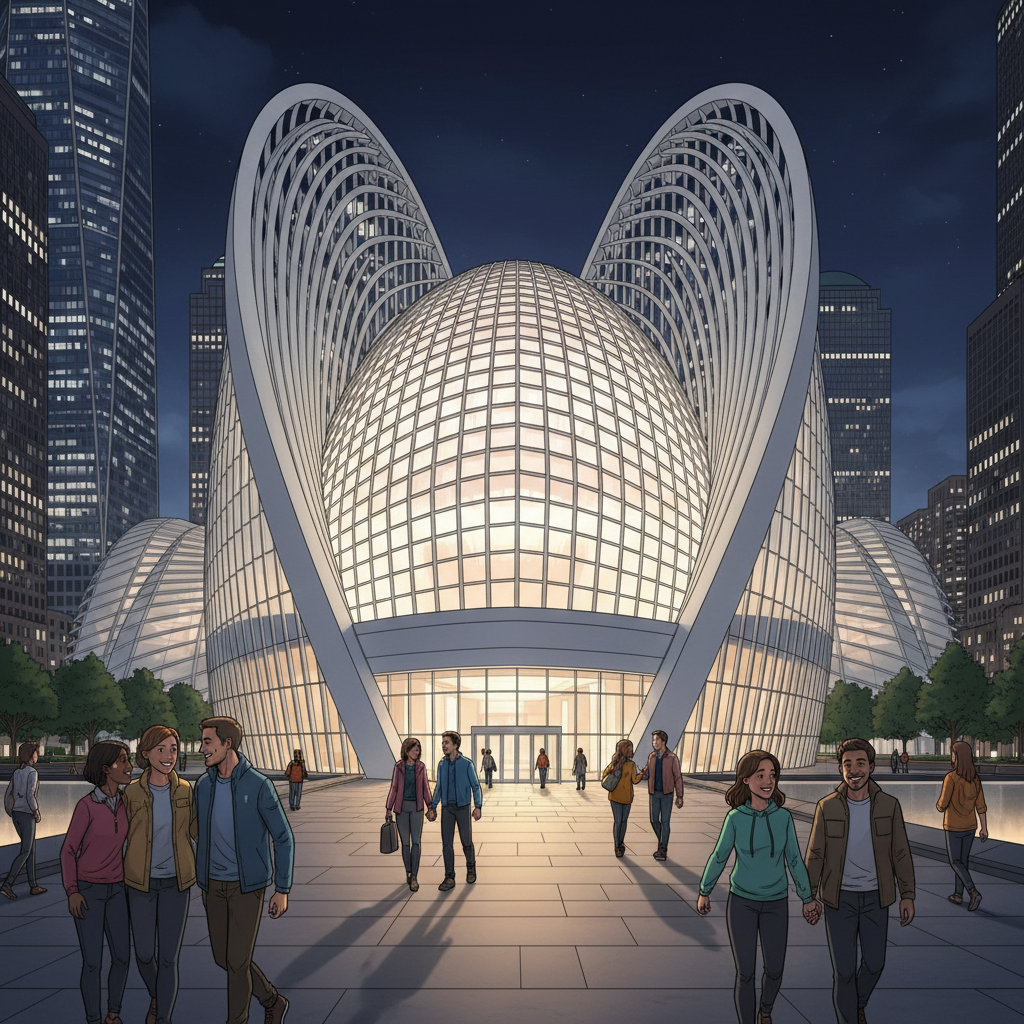 NYC's WTC Oculus Adapts Overnight Access