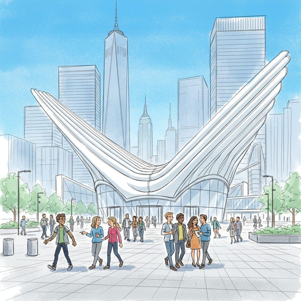 NYC's WTC Oculus Adapts Overnight Access