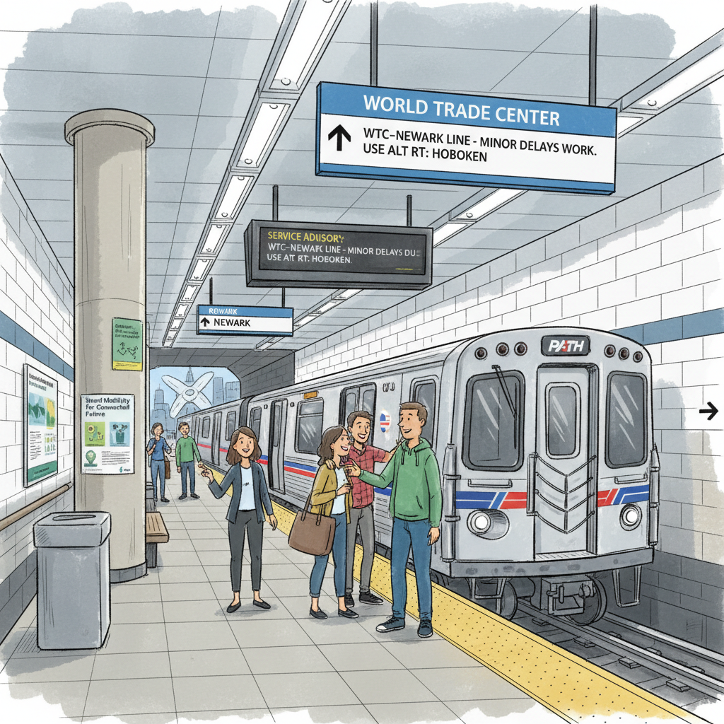 NYC PATH Adapts Platforms to Keep Service Moving
