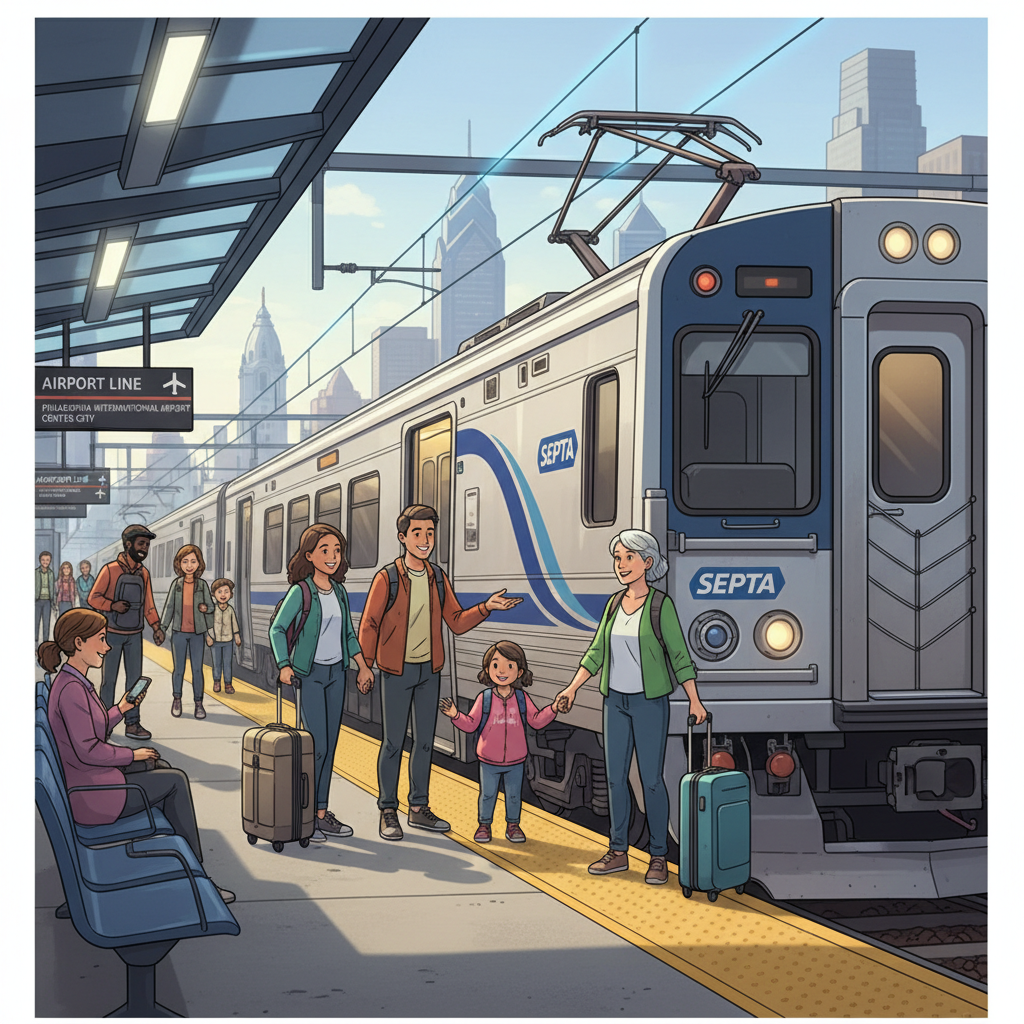 Philadelphia Airport Train Delayed — Service Adapting