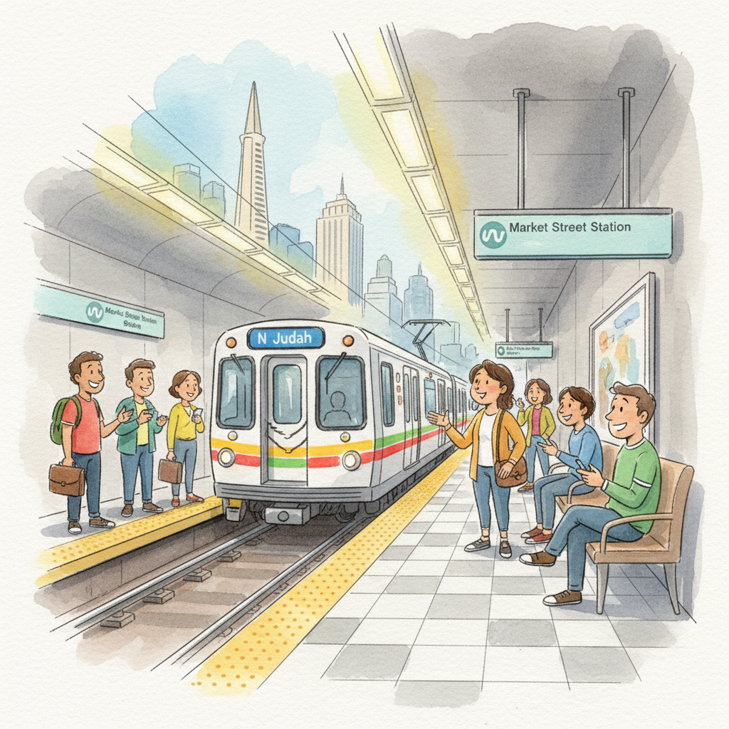 SF Muni Launches Guide to Keep Riders Moving