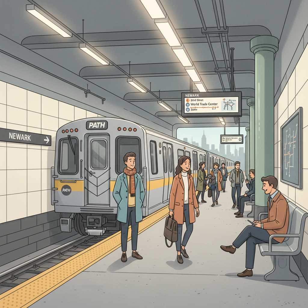 NYC PATH Adapts Platforms During Newark Upgrades