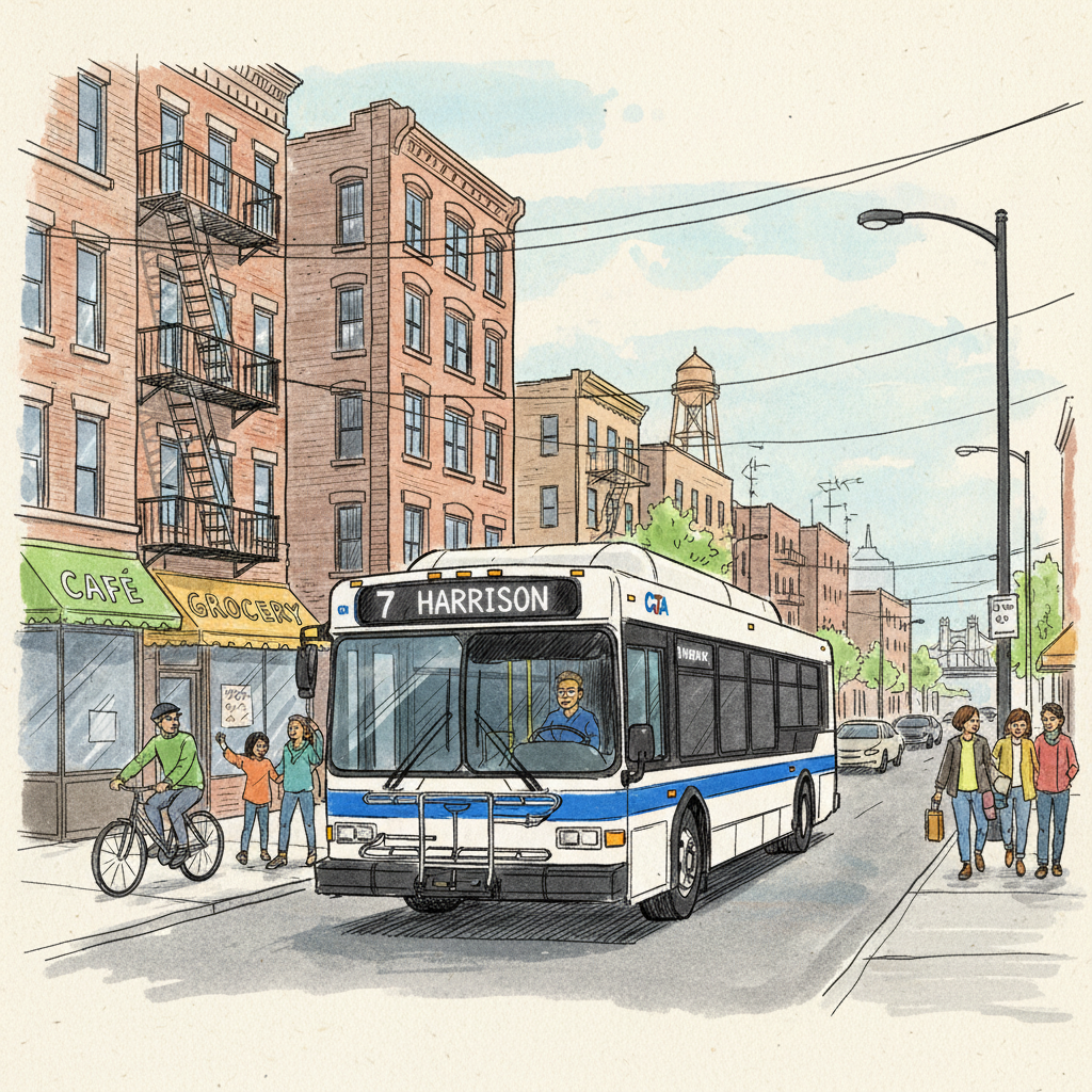 Chicago Route #7 Detour: Riders Adapt to New Path