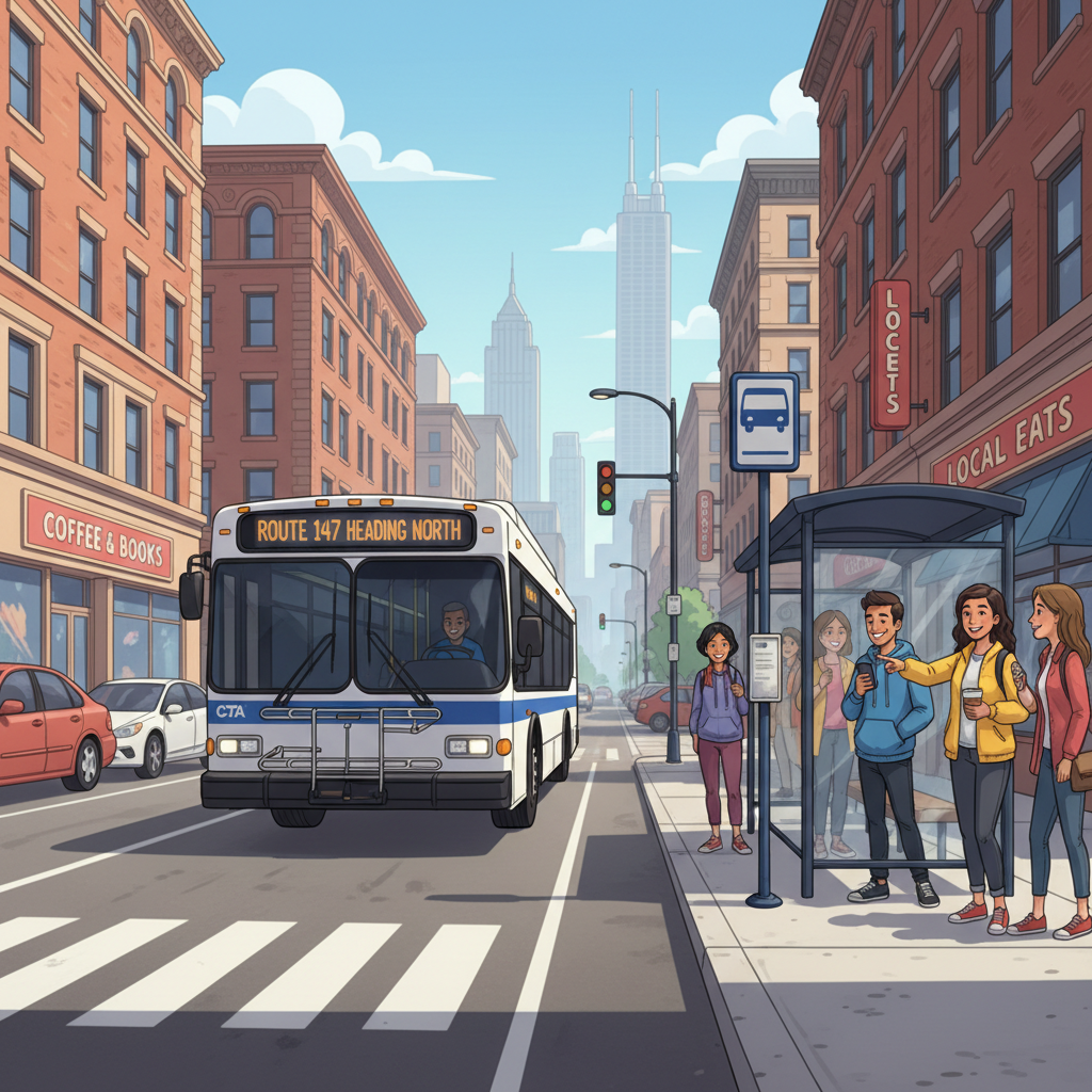 Chicago Route 47 Detours — But Service Continues