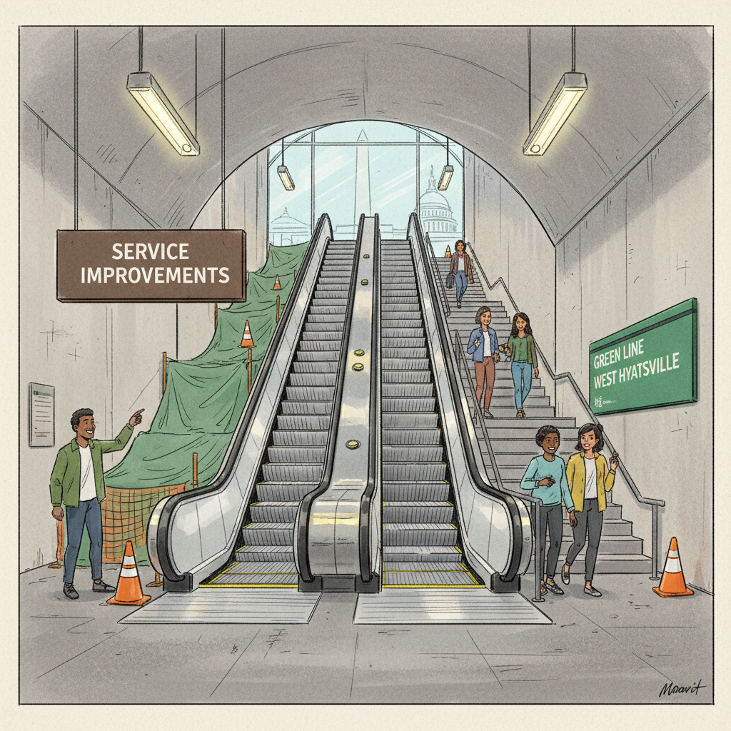 DC Metro Upgrades West Hyattsville for Safer Rides