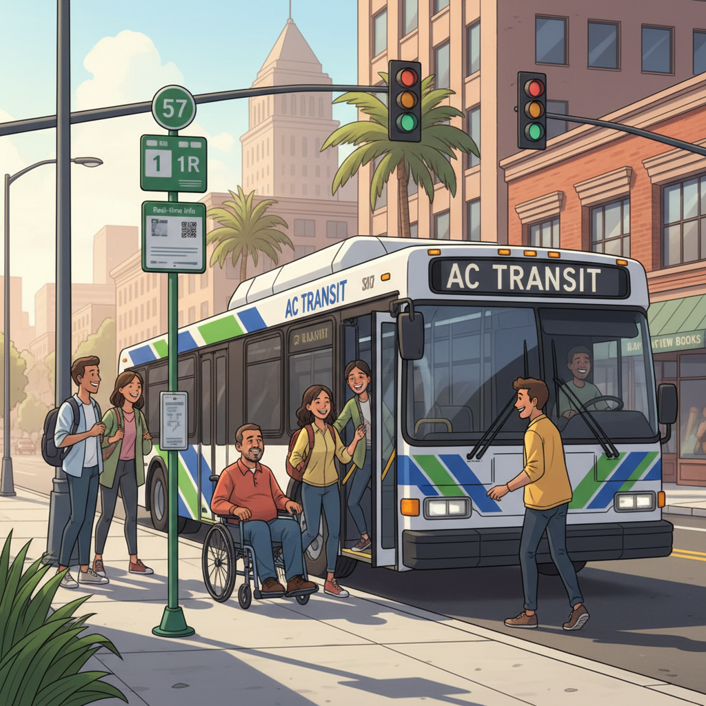 Oakland Buses Adapt Route, Service Resumes Quickly