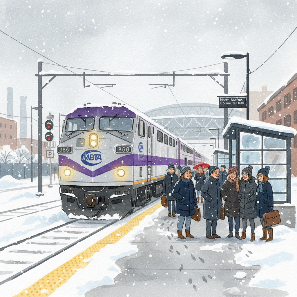 Boston Transit Adapts to Winter's Challenge