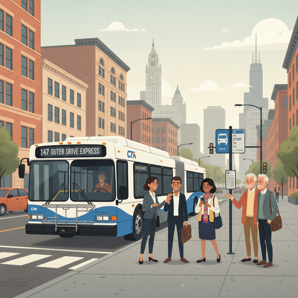 Chicago Route 47 Reroute Prompts Real-Time Transit Tools