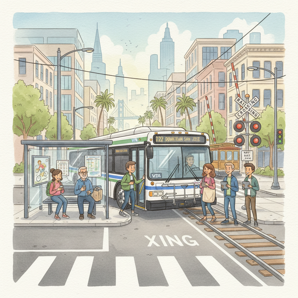 SF Bay Area Bus Detour Keeps Riders Moving