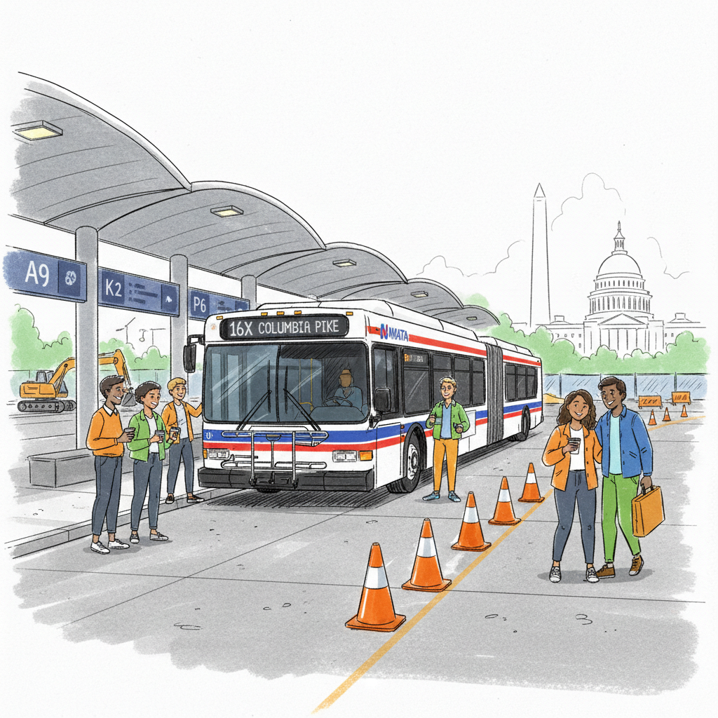 DC-Maryland-Virginia Transit Hub Repairs Keep Riders Moving