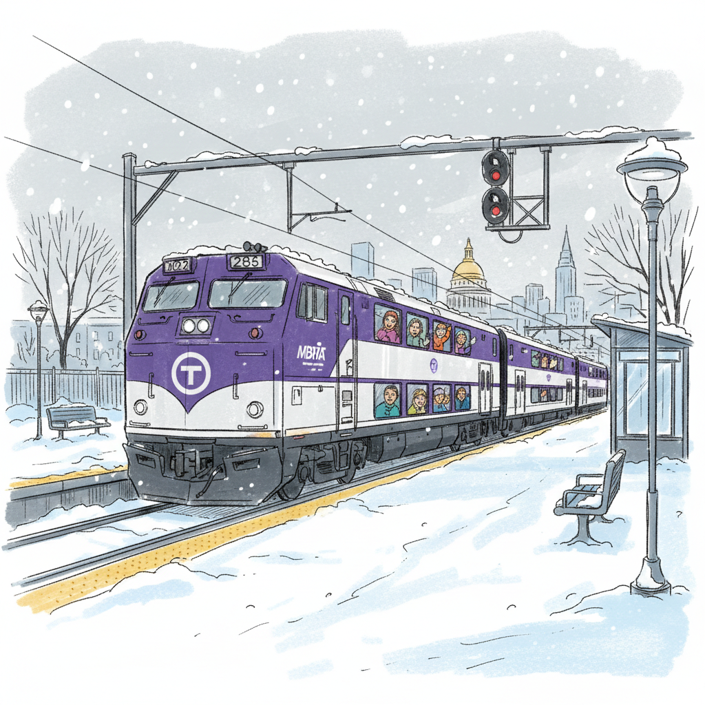 Boston Rail Adapts Service to Keep Riders Safe