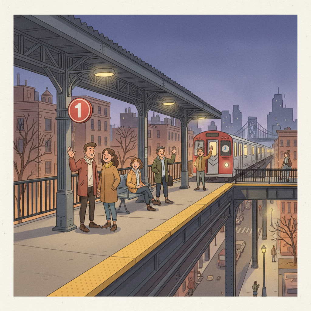 NYC 1 Train Halted — Crews Working to Restore Service