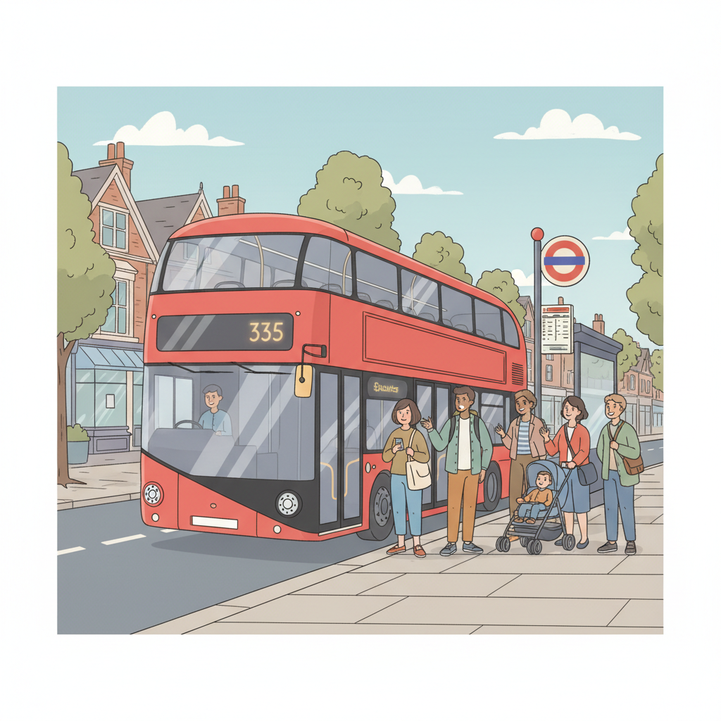 Route 335 Adapts to Keep London Moving