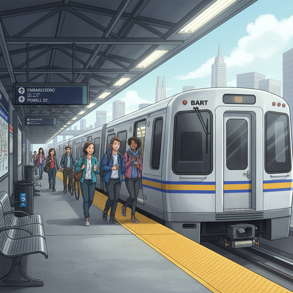 SF BART Turns Train Into Valentine's Day Dating Venue