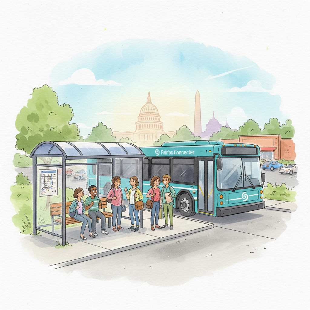 Fairfax Connector Shifts to Sunday Schedule for Labor Day