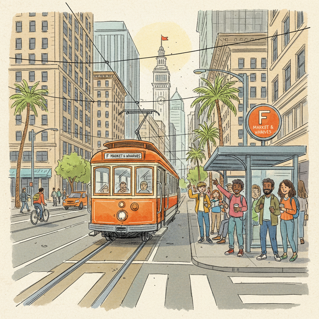 SF's F Market Line Back on Track After Emergency