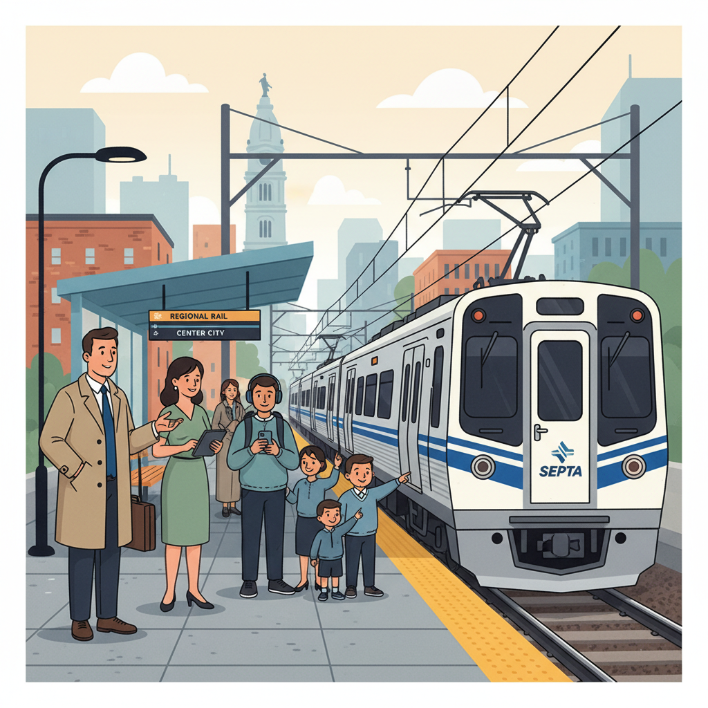 Philadelphia Rail Adapts After Morning Delay