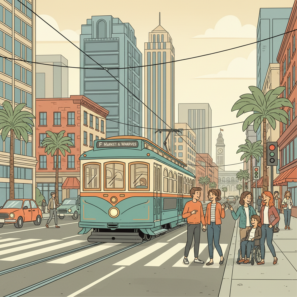 SF Muni Clears Market Street, Service Restored