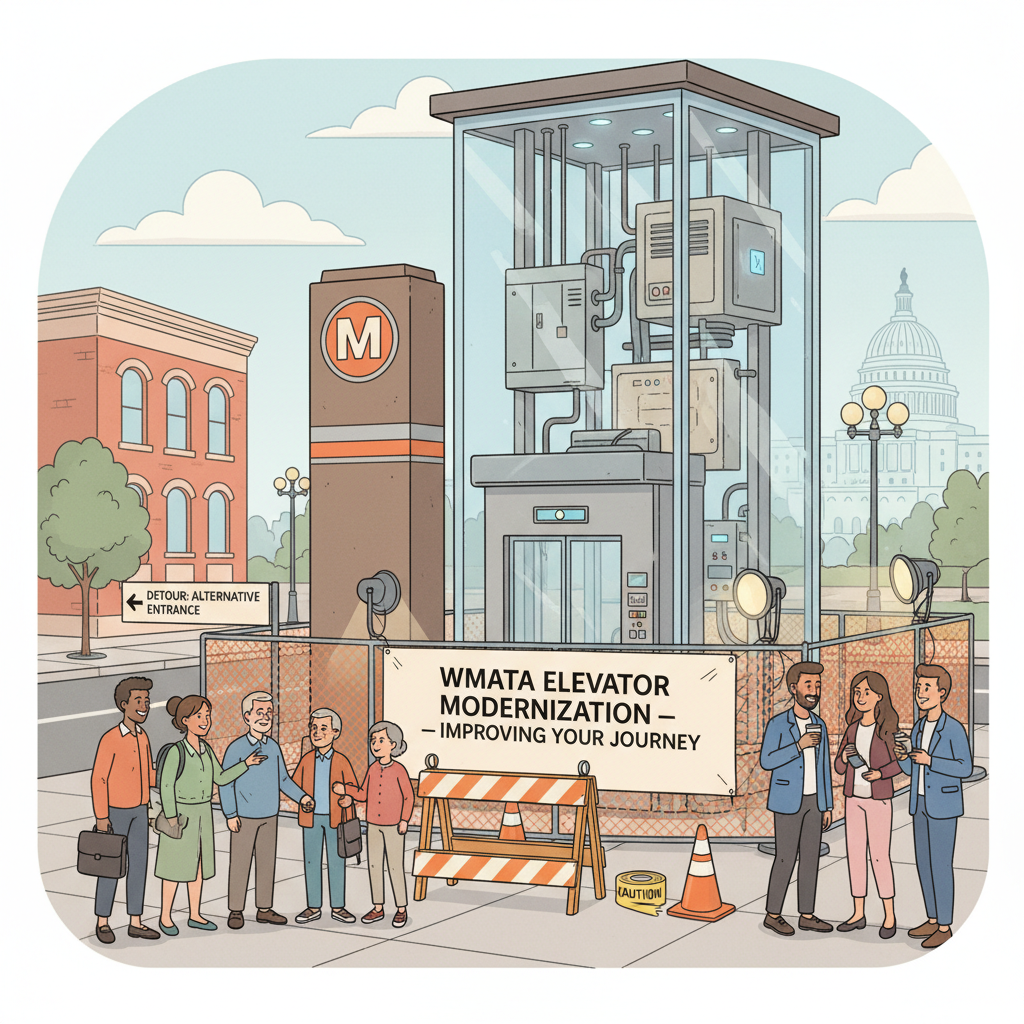 Metro Upgrades New Carrollton Elevator for Better Access