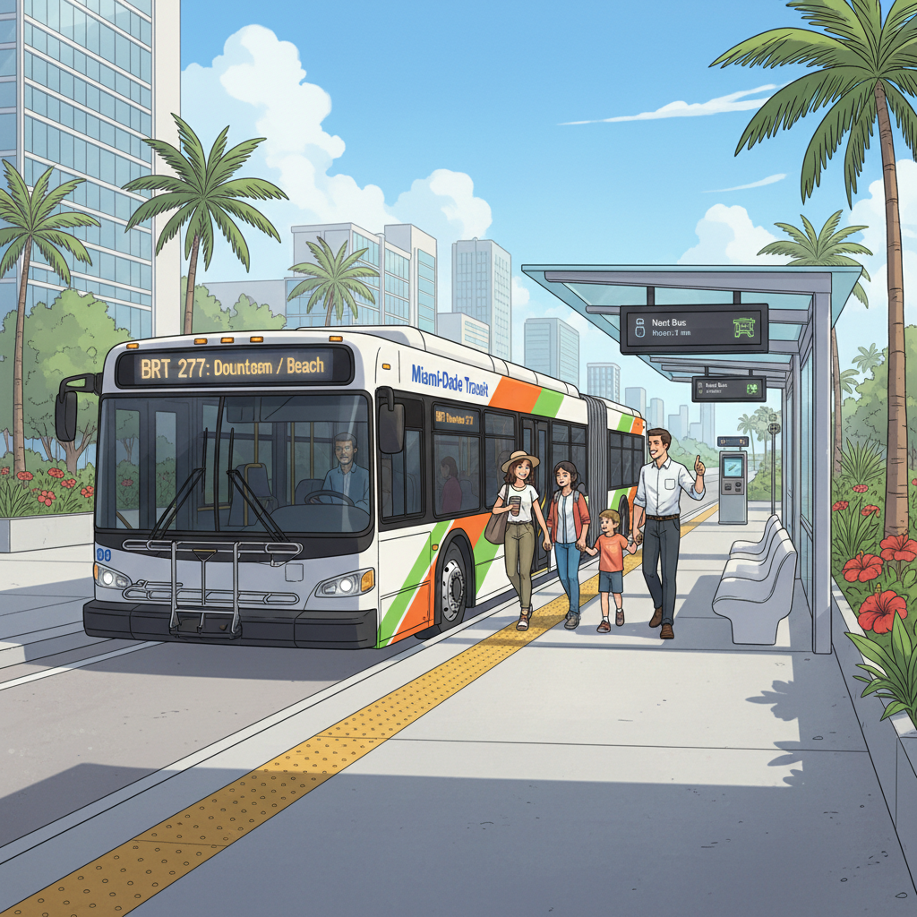 Greater Miami Expands BRT With All-Day Route 601