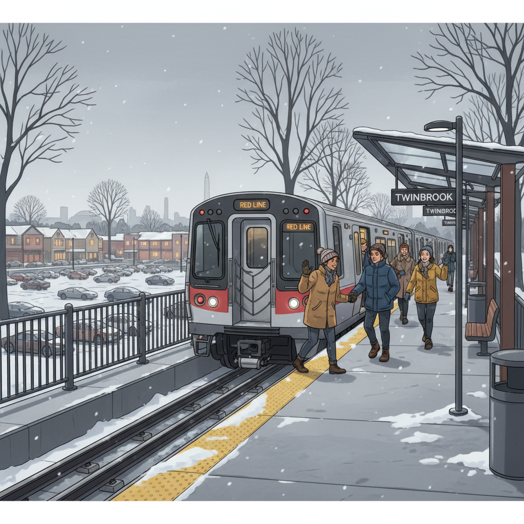 DC Metro Train Overshoots Platform, Riders Adapt