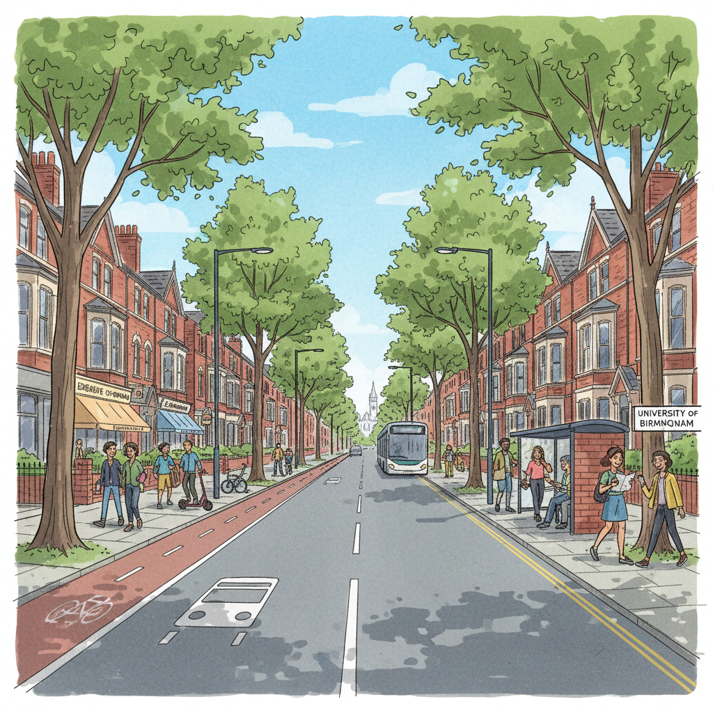 West Midlands Tree Work Improves Bristol Road Safety