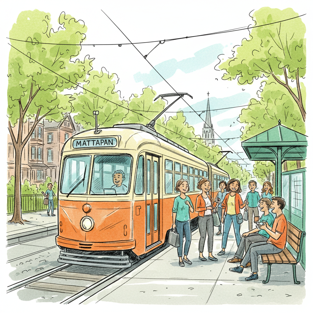 Boston's Historic Mattapan Line Back on Track