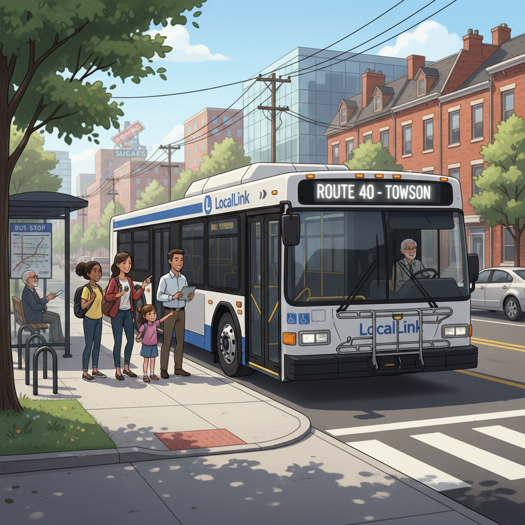 LocalLink 56 Detour Prompts Baltimore Riders to Adapt