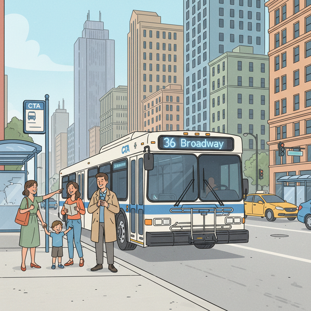 CTA Route 36 Stop Closure Prompts Chicago Riders to Adapt