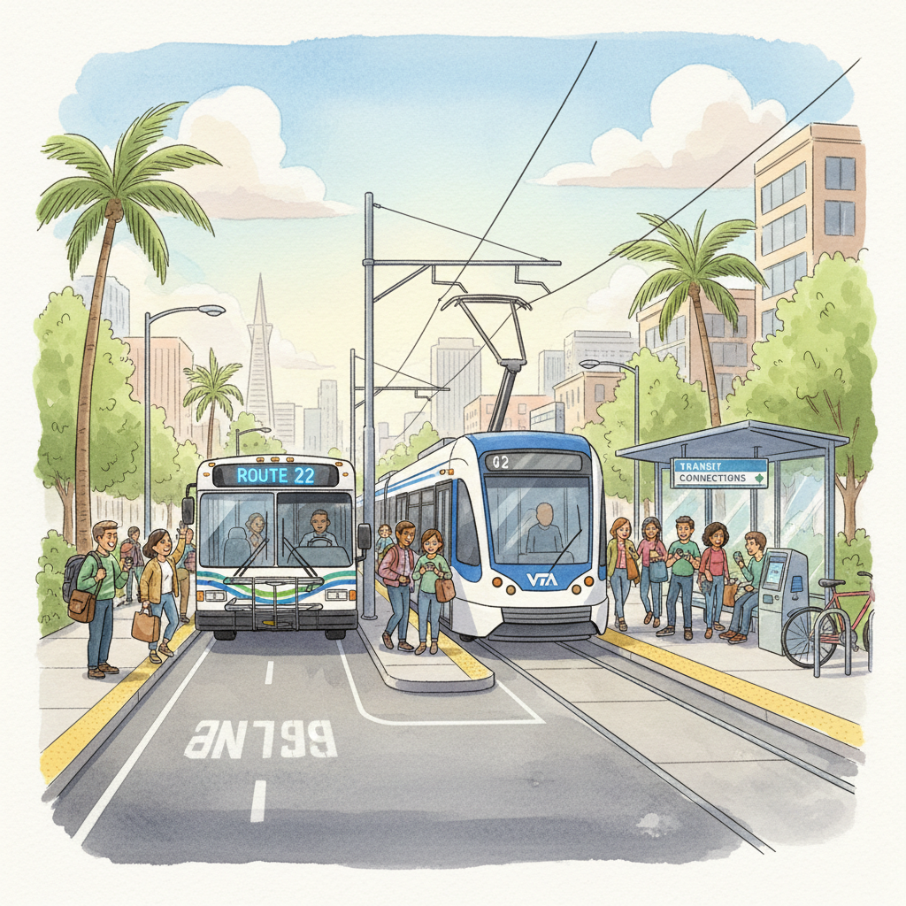 SF Bay Area Transit Cuts Wait Times by 20 Minutes