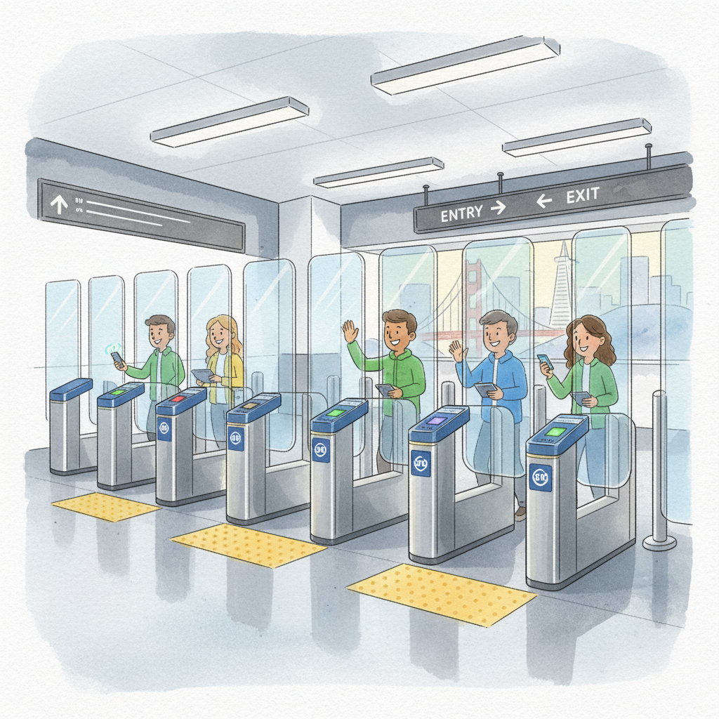 SF BART Upgrades Union City With Smarter Fare Gates