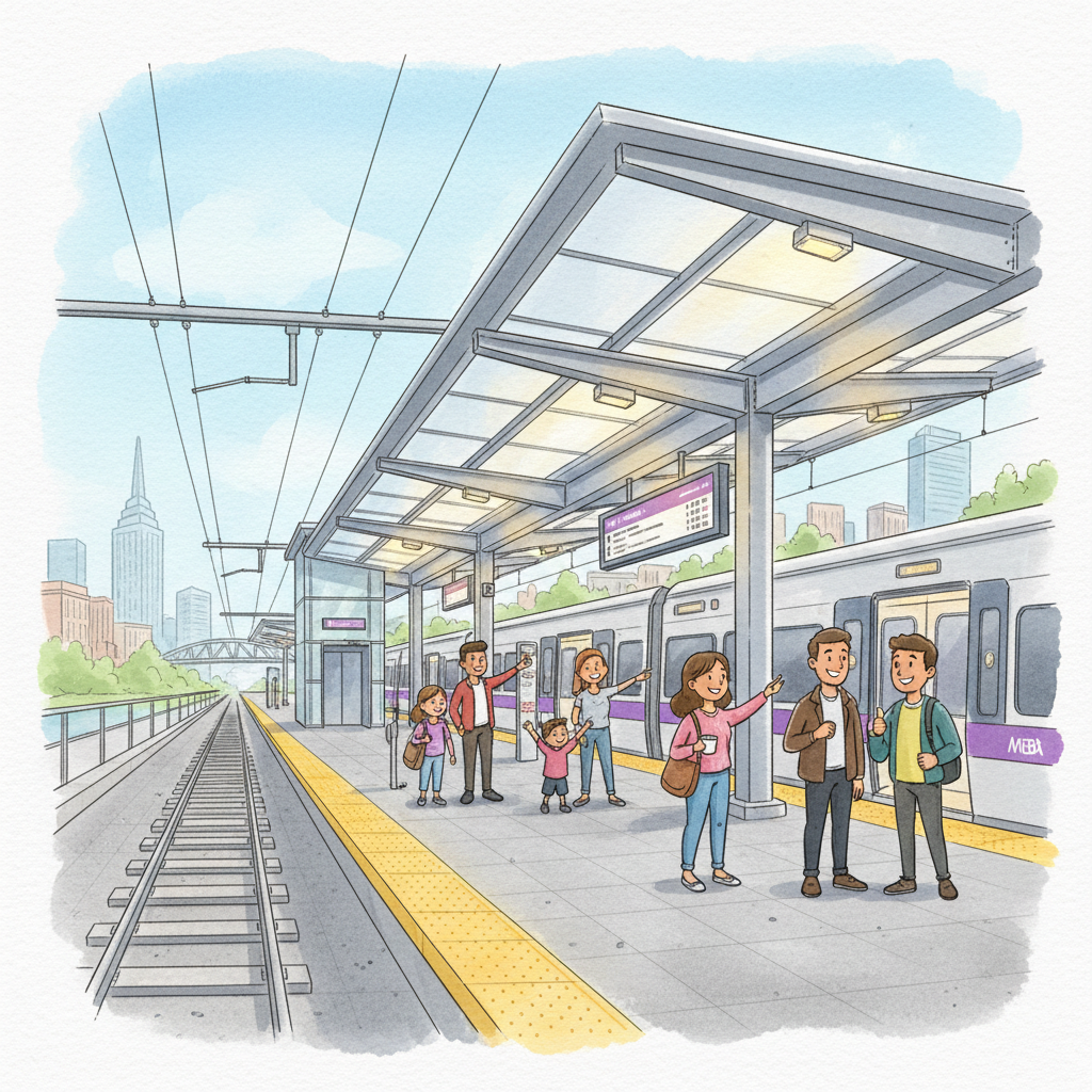 Boston's MBTA Opens Accessible North Wilmington Station