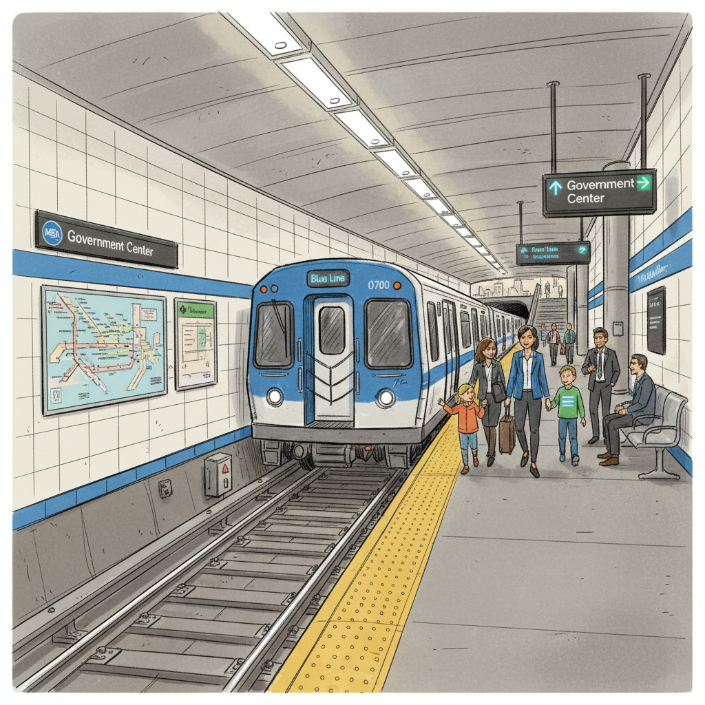 Boston Blue Line Back on Track After Quick Fix