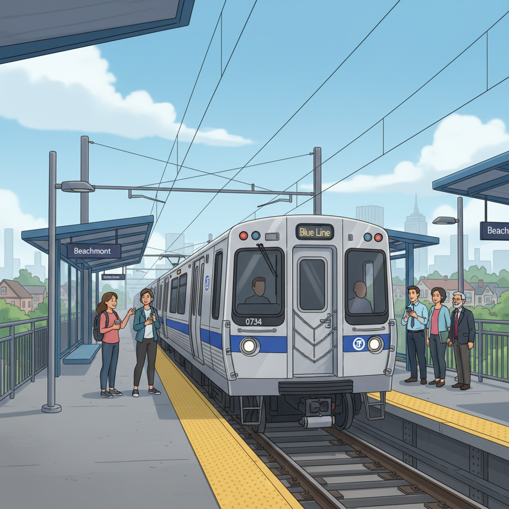 Boston Blue Line Signal Fix Keeps City Moving