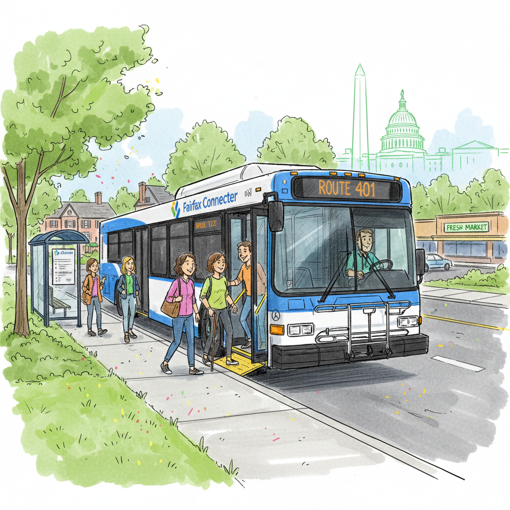 Fairfax Connector Seeks Rider Input on 2026 Service