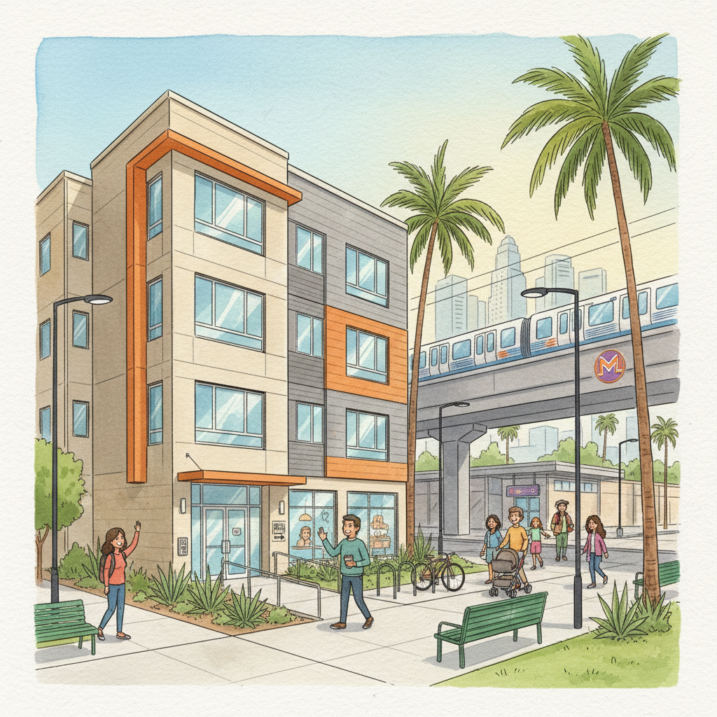 LA Metro Opens Affordable Homes Near Transit