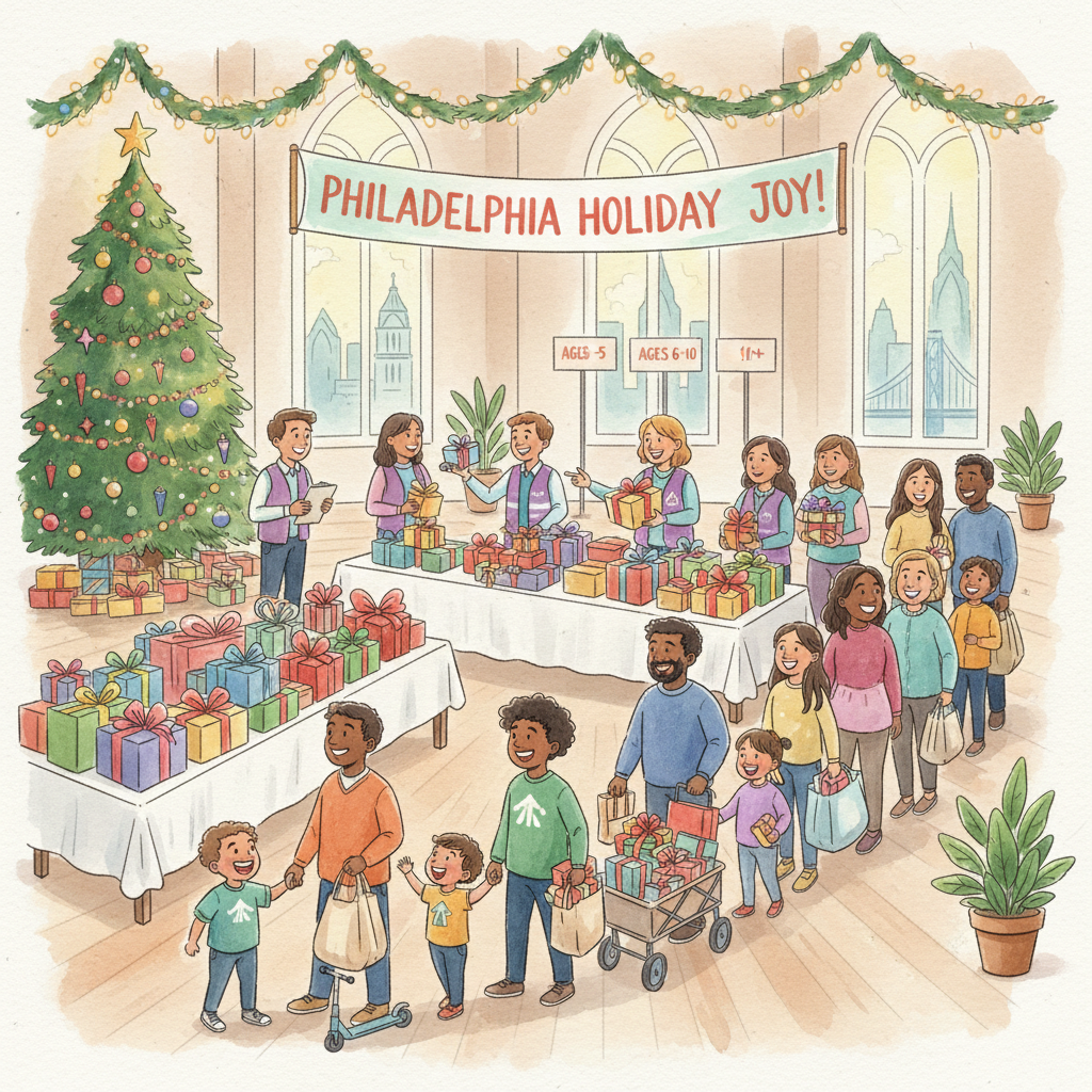 Philadelphia Group Brings Holiday Hope to Families
