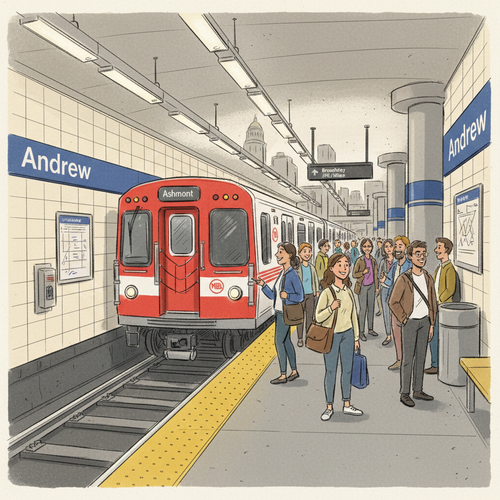 Boston Red Line Restored After Brief Disruption