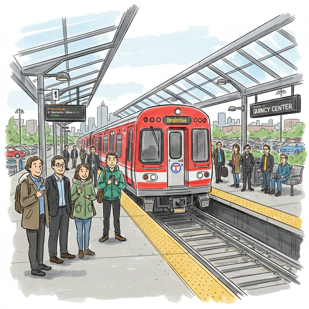 Boston Red Line Braintree Branch Back on Track