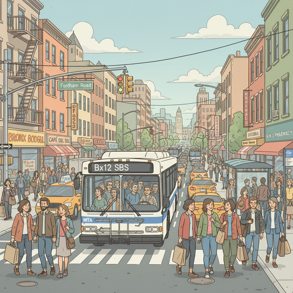 NYC Revives Fordham Road Bus Upgrades