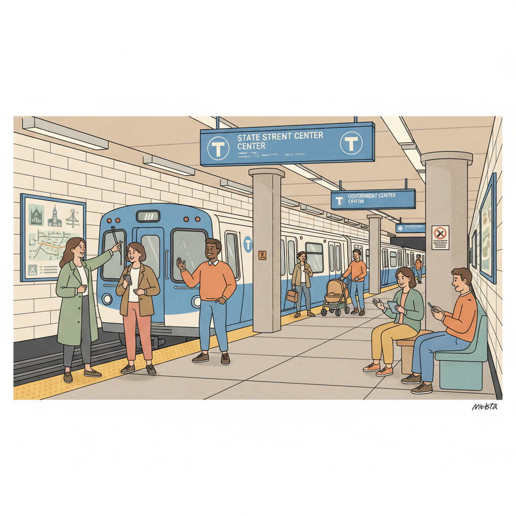 Boston Blue Line Back on Track After Delays